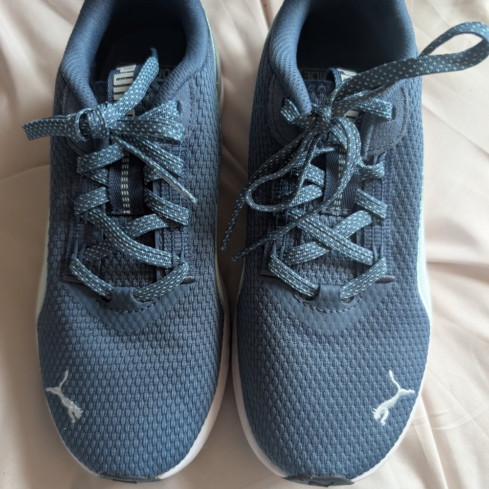 EUC Puma Blue Athletic Sneakers